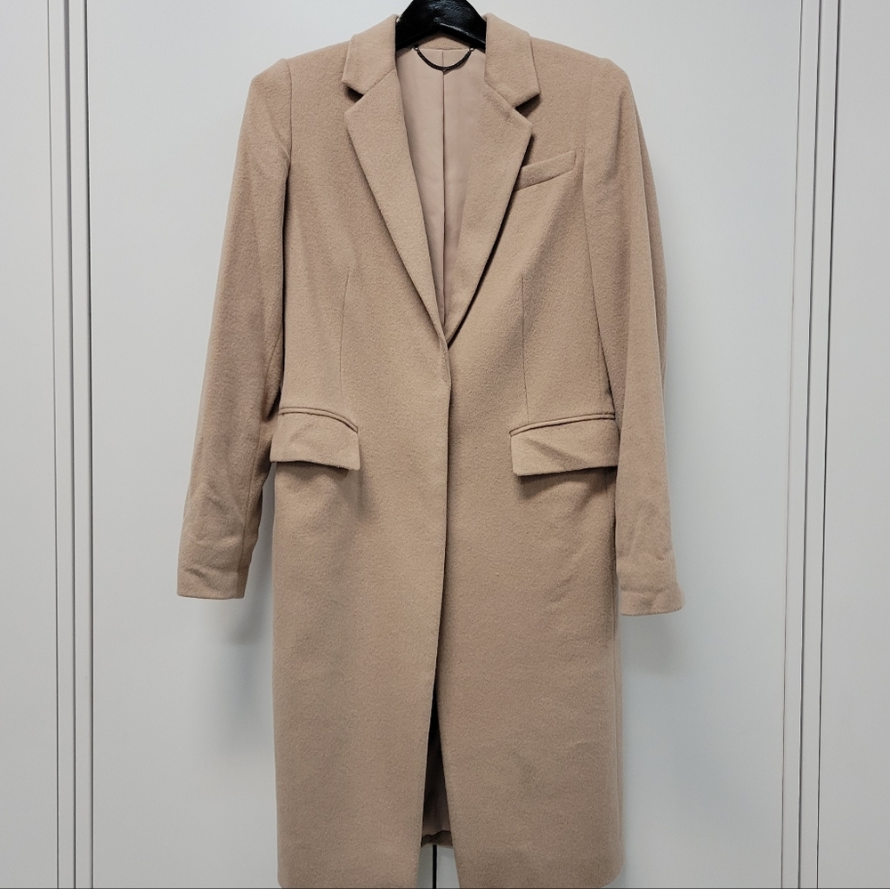 All Saints Indra Wool blend coat - Picture 5 of 16